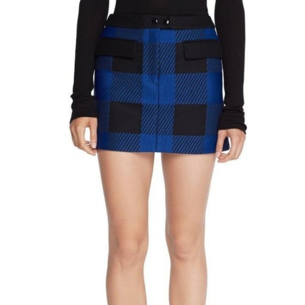 Rag & Bone mini skirt Black and blue